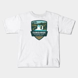 Congaree National Park Waterfalls Kids T-Shirt